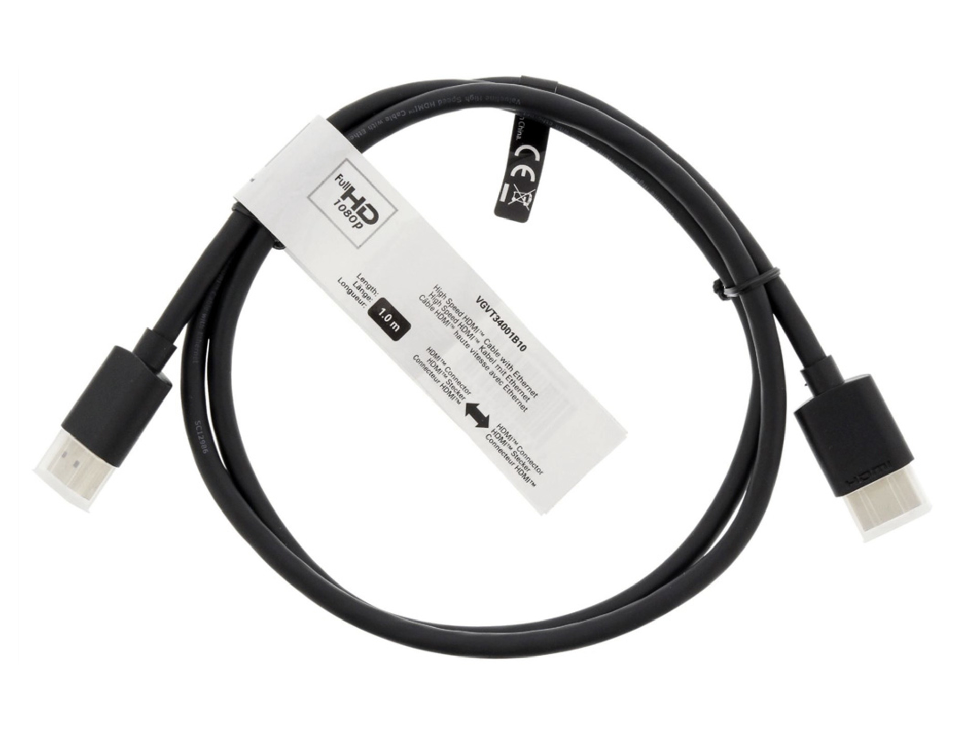 ΚΑΛΩΔΙΟ HDMI (M) TO HDMI (M) 1.8M BLACK