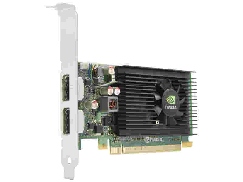 VGA 512MB NVIDIA QUADRO NVS-310 DUAL DISPLAY PORT PCI-EX FP