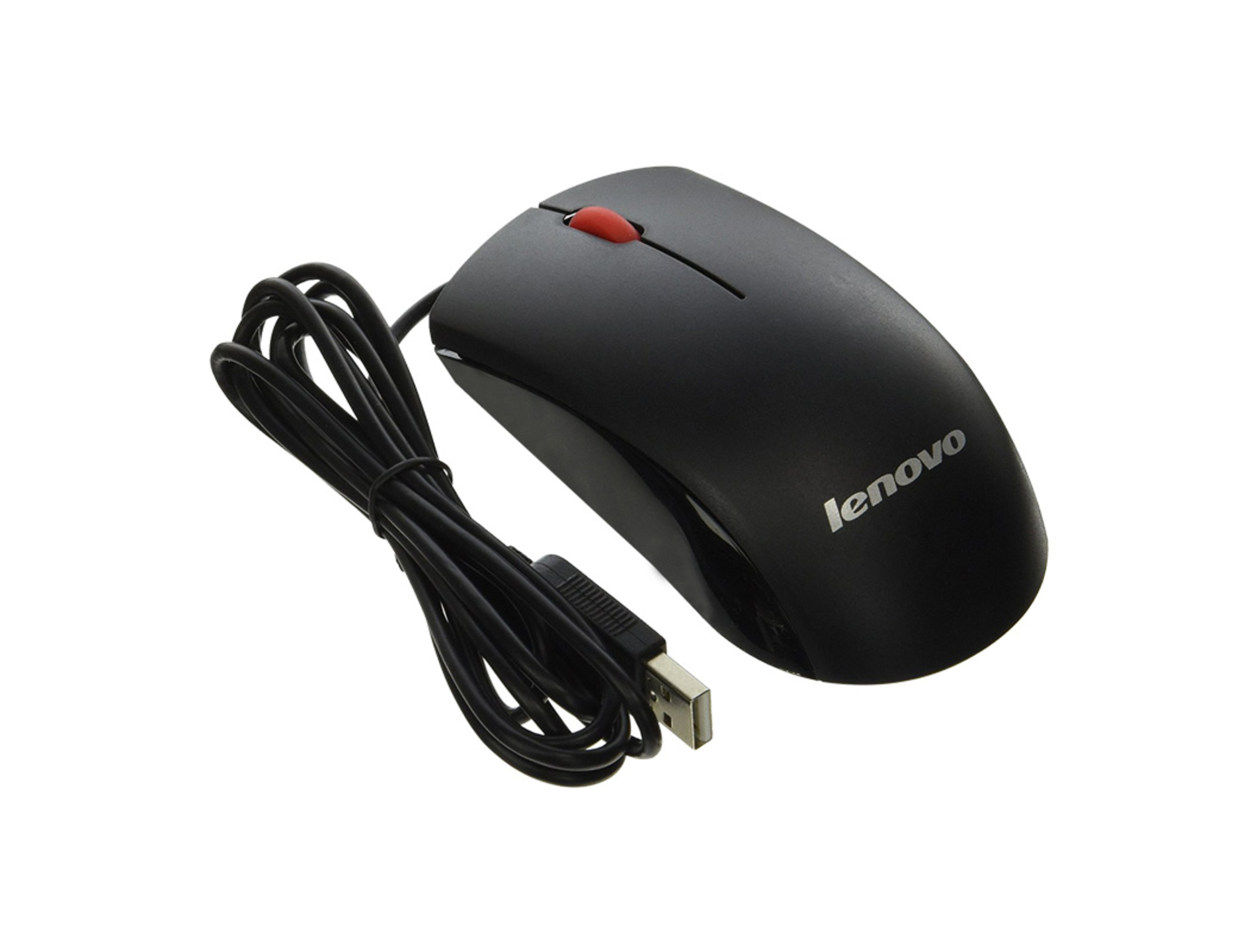 MOUSE LENOVO OPTICAL USB BLACK