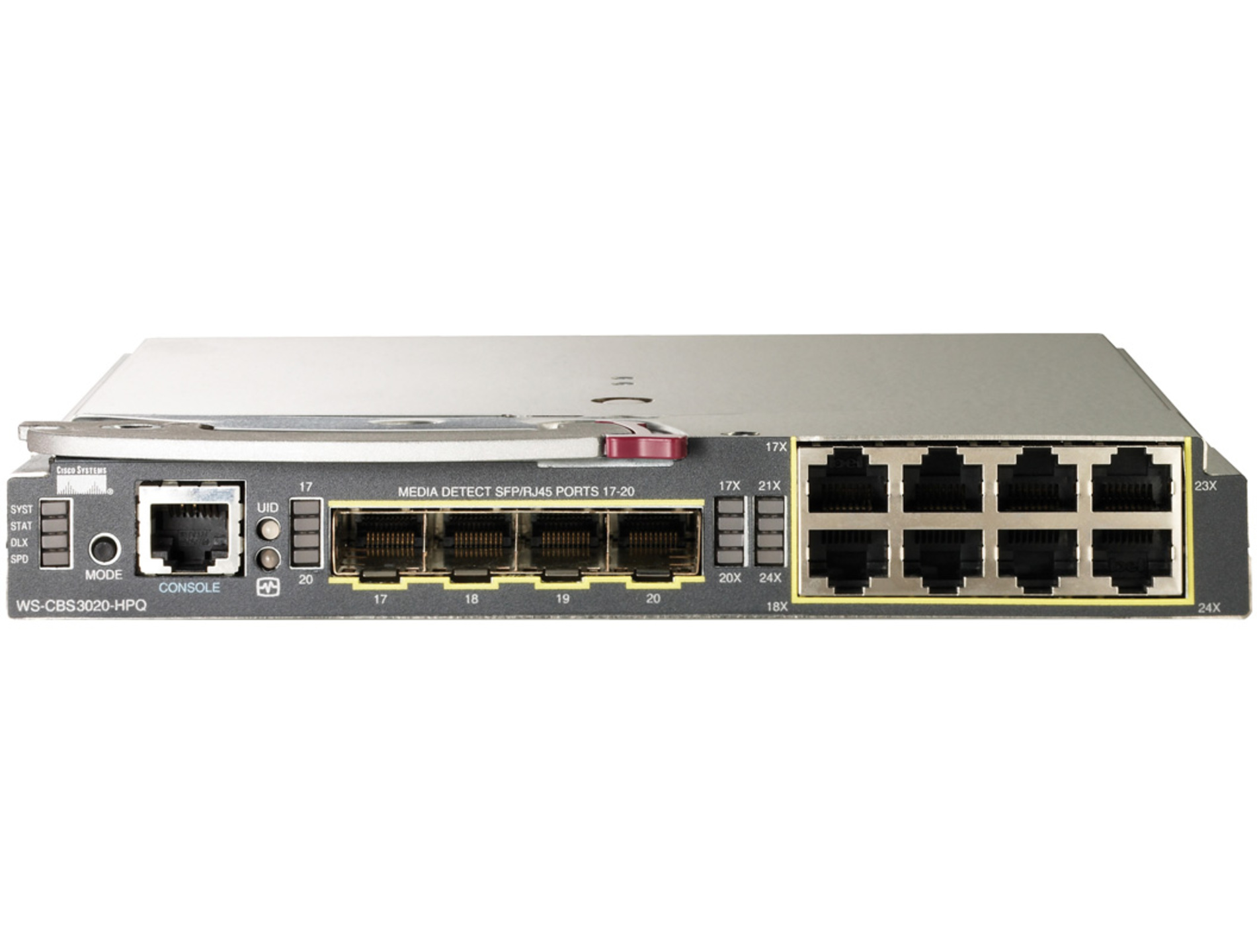 BLADE SWITCH ETH HP 3020 8x1GBit 4x1Gb SFP WS-CBS3020-HPQ
