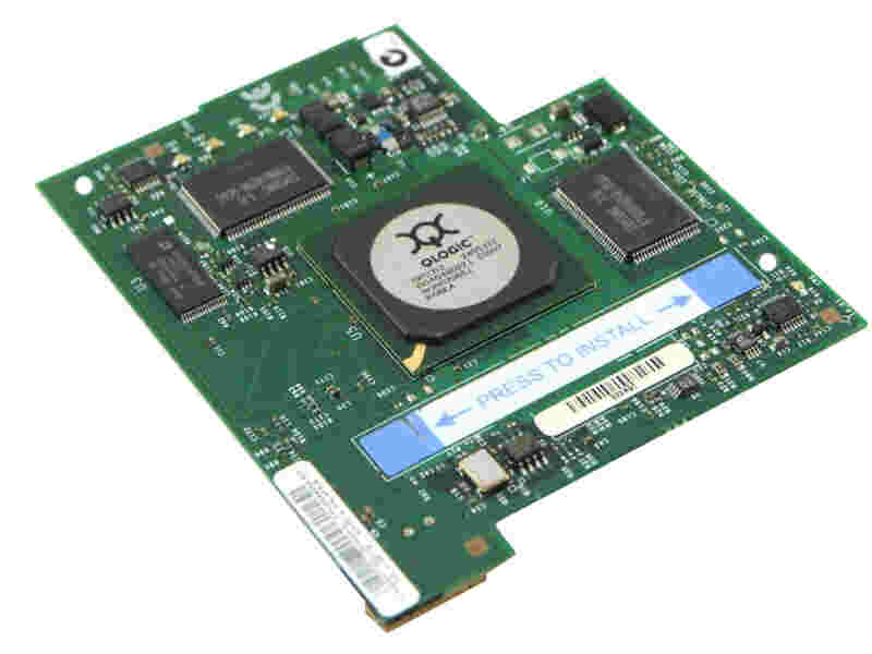 BLADE HBA FC 2GB IBM QLOGIC FIBER CHANNEL MEZZANINE CARD