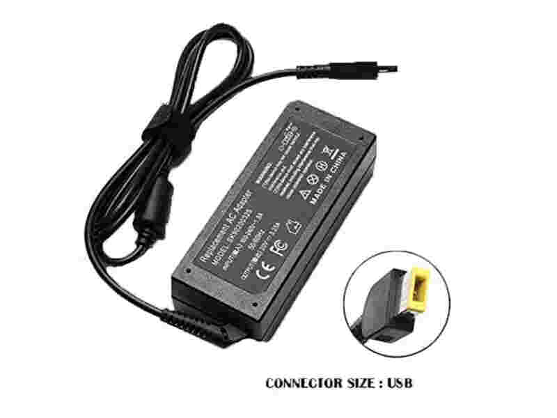 AC ADAPTER REPLACEMENT LENOVO 20.0V/3.25A/65W(YELLOW SQUARE) NEW