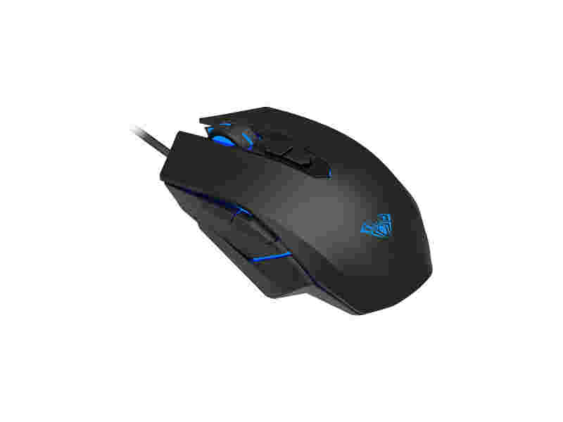 MOUSE AULA S50 RGB WIRED USB BLACK NEW