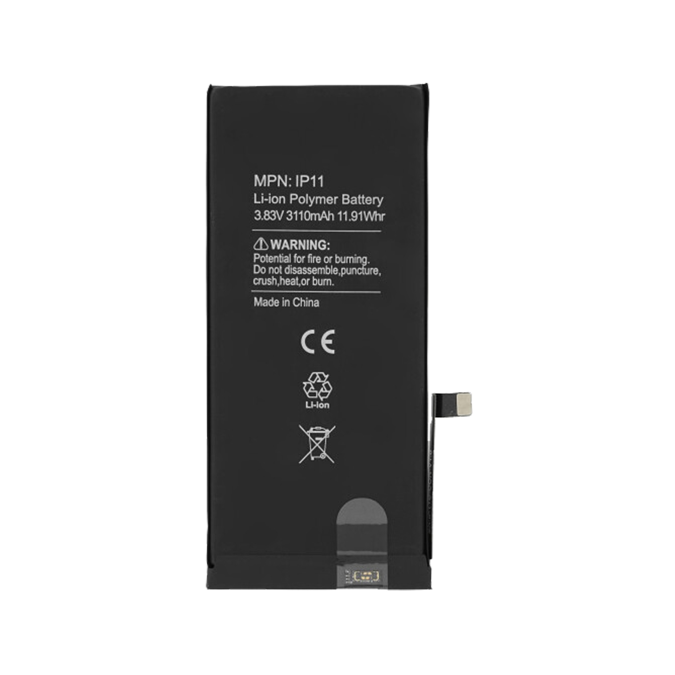 MOBILE BATTERY APPLE IPHONE 11 3110mAh NEW