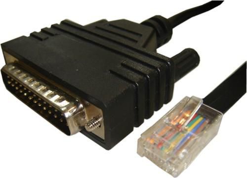 CABLE RJ45 TO DB25 MALE CAB- CONAUX NEW