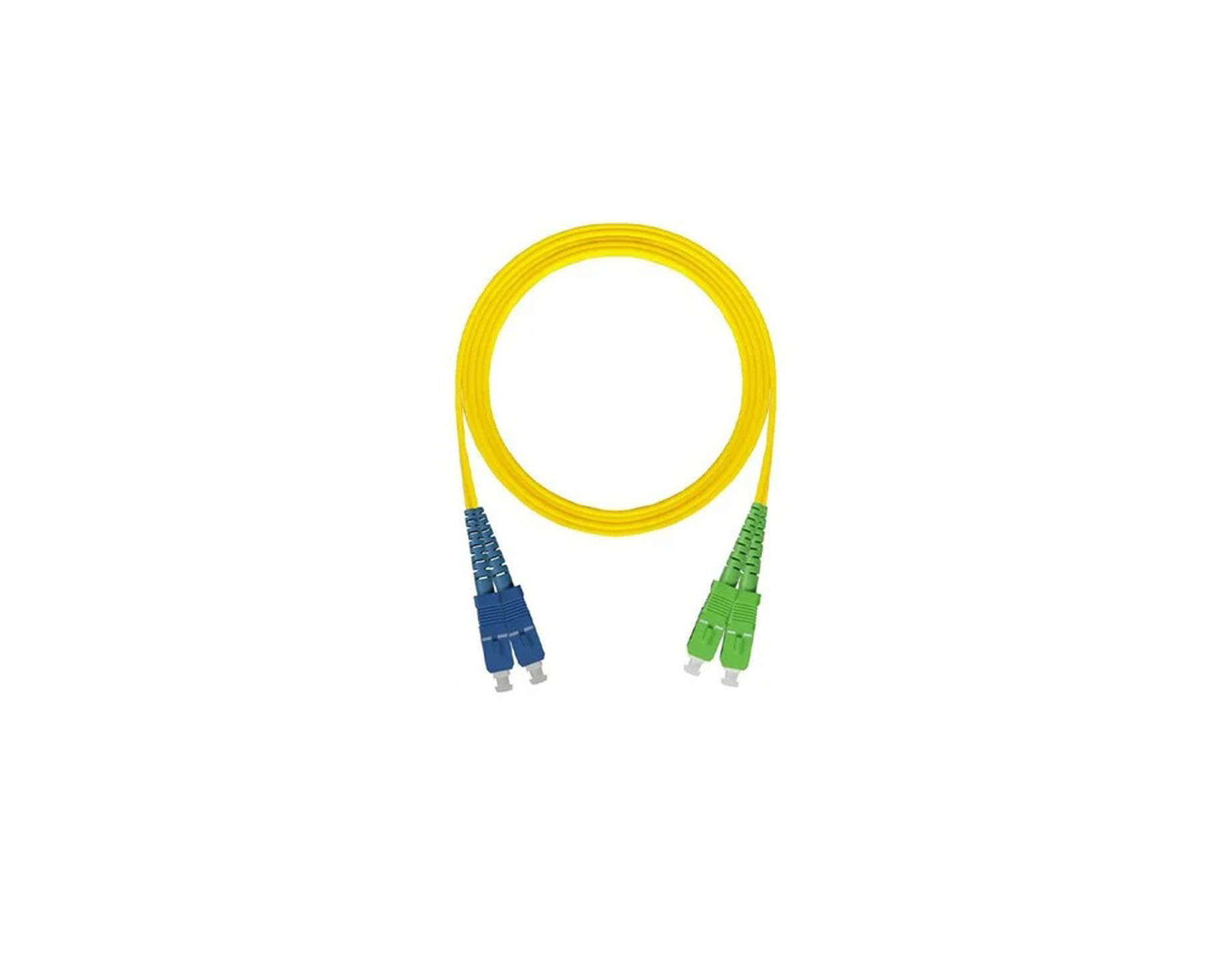 FIBER OPTICAL PATCH CORD SC-SC/APC SINGLE MODE 9/125 6M