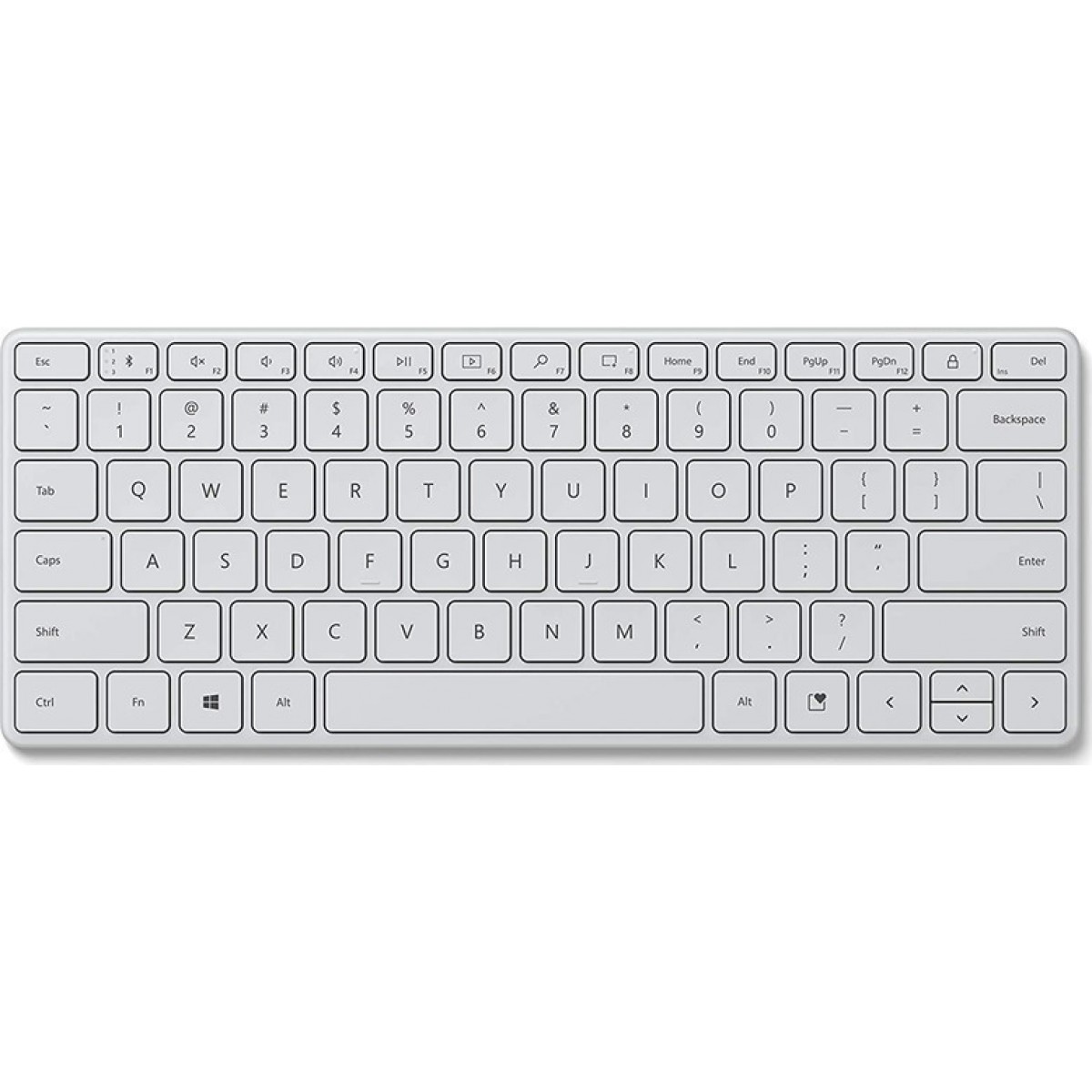 KEYBOARD MICROSOFT BLUETOOTH WHITE GR NEW