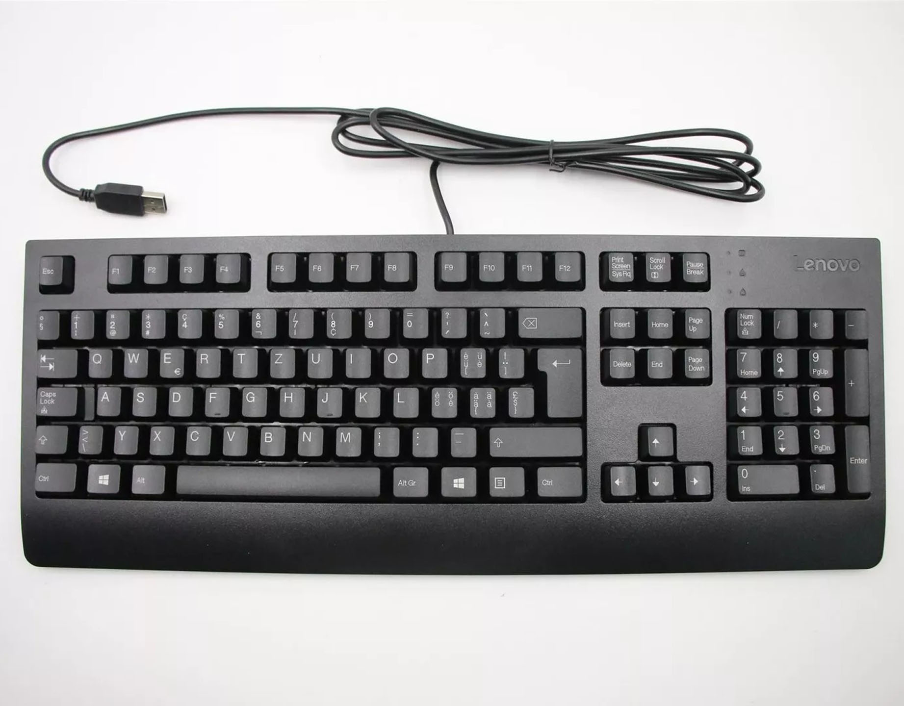 KEYBOARD LENOVO PREFERRED PRO 2 BL/USB/FRENCH/GERMAN NEW