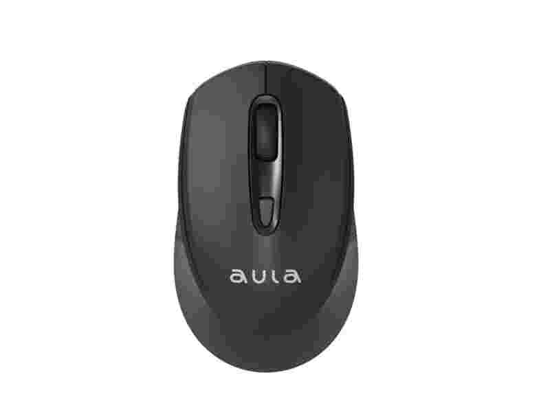 MOUSE AULA AM205 WIRELESS BLACK NEW