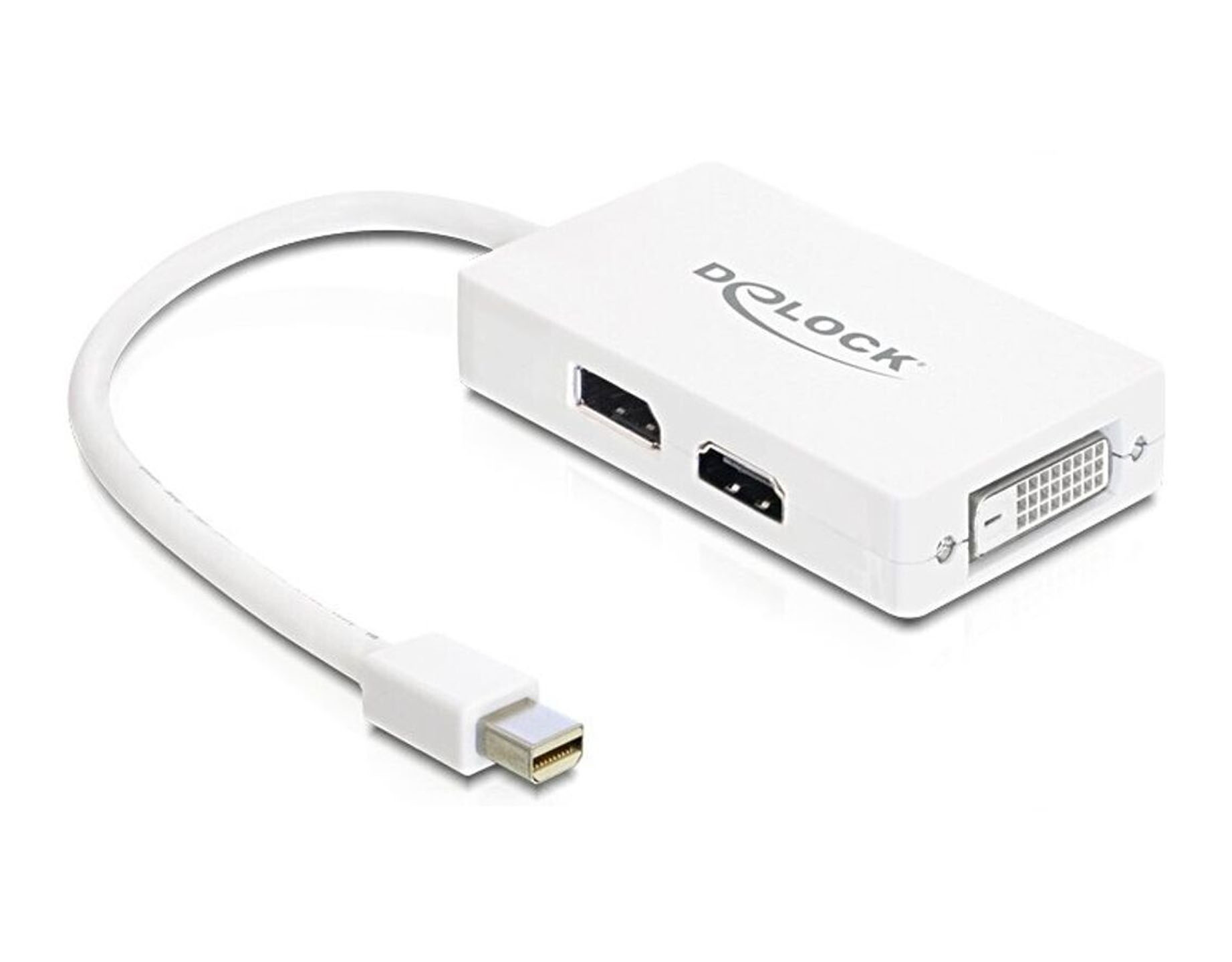 ADAPTER MINI DISPLAYPORT TO VGA/HDMI/DVI NEW