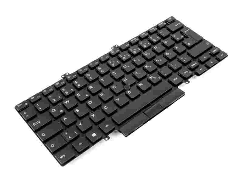 DELL LATITUDE 5400 7400 KEYBOARD GER BL NEW