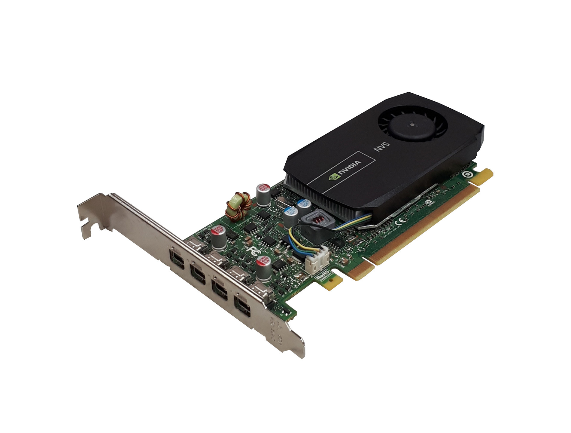 VGA 2GB NVIDIA NVS-510 MINI DISPLAY PORTx4 PCI-EX LP