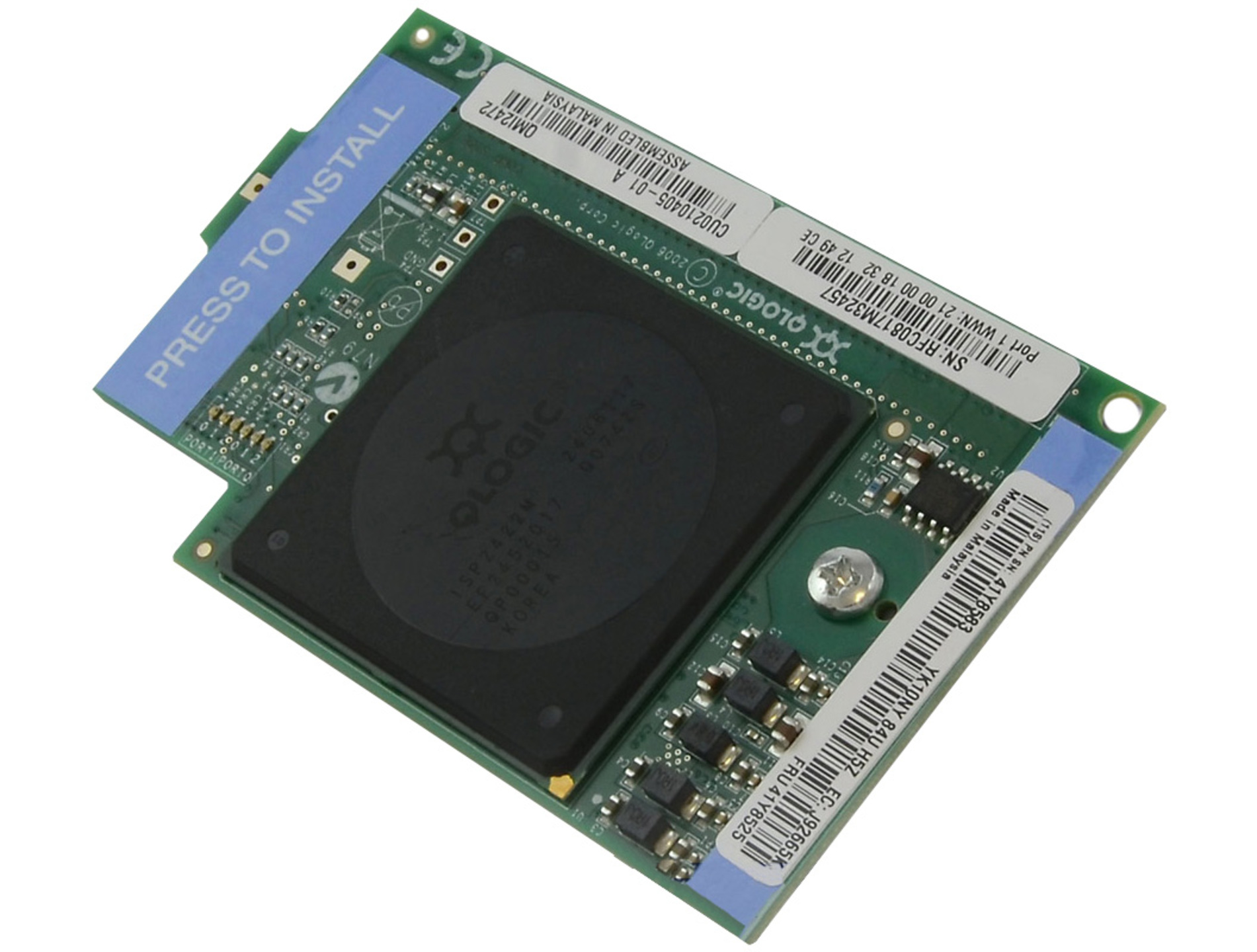 BLADE HBA FC 4GB IBM QMI2472 FIBER CFFv MEZZANINE
