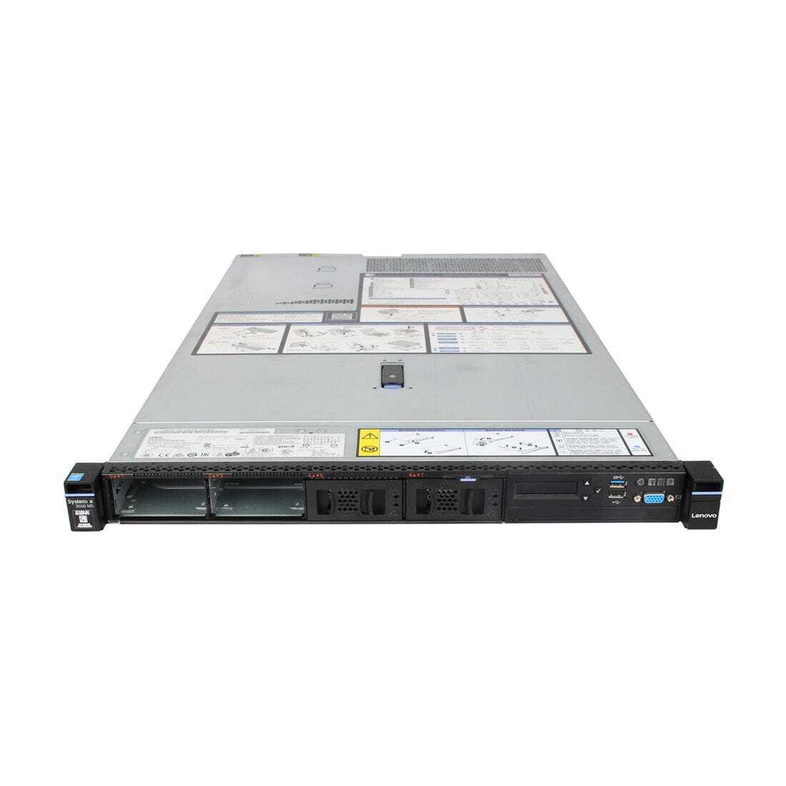 SERVER IBM X3550 M5 4SFF 2xE5-2620/2x16GB/2x750W/M5210-nCnB