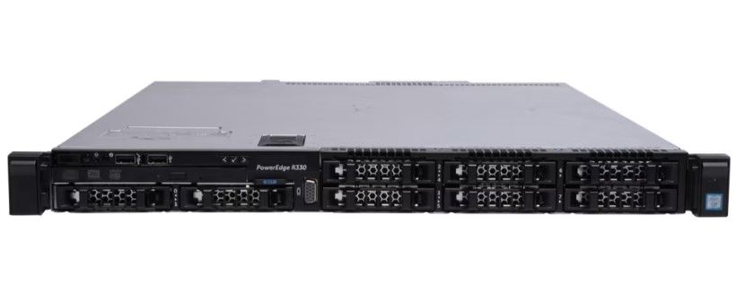 SERVER DELL R330 8SFF E3-1280v5/1x16GB/H330-nCnB/2x350W