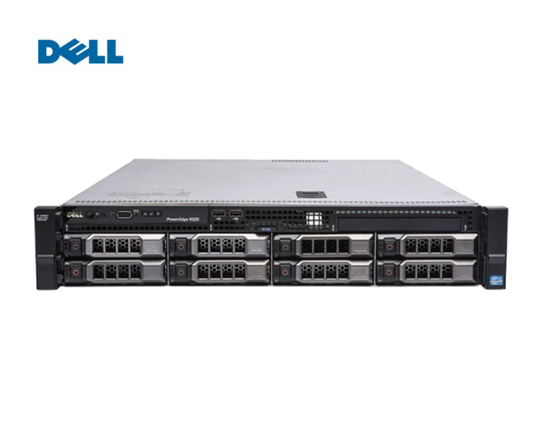 SERVER DELL R520 8LFF 1xE5-2420v2/6x8GB/DVD/H710m-512GBwB
