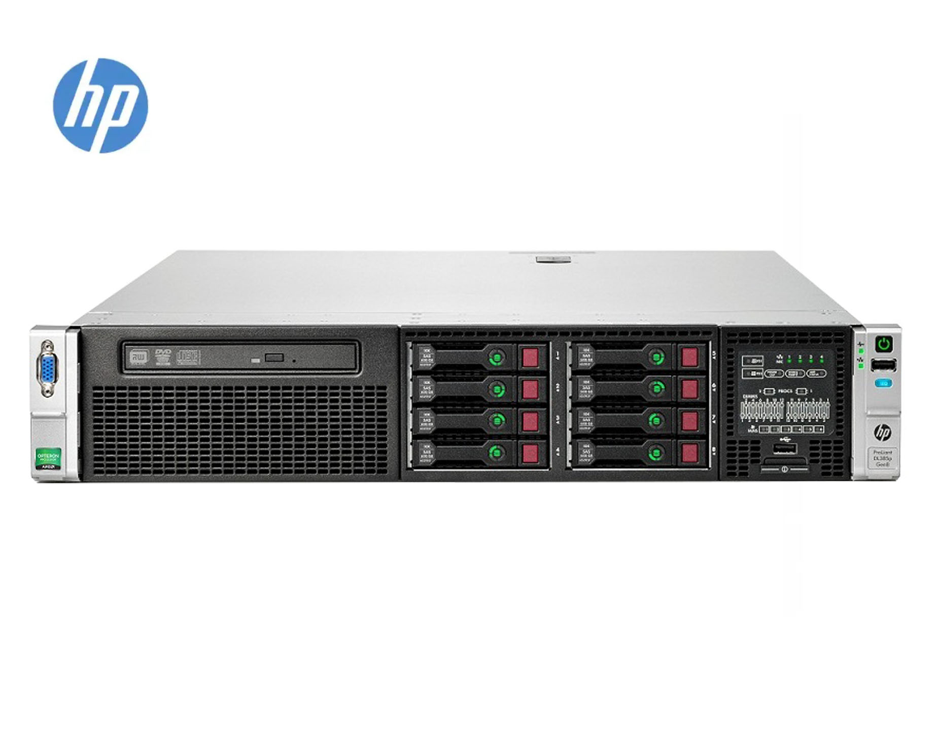 SERVER HP DL380p G8 8SFF 2xE5-2650/P420i-1GBwB/4x4GB/2x750W