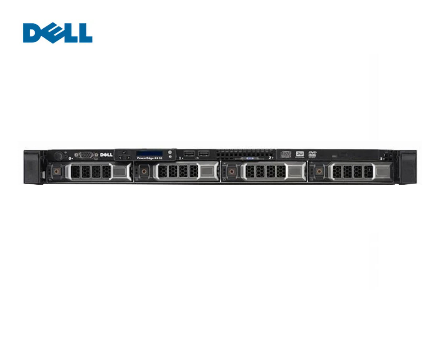 SERVER DELL R410 4LFF E5530/1x8GB/2x500W/4xSATA