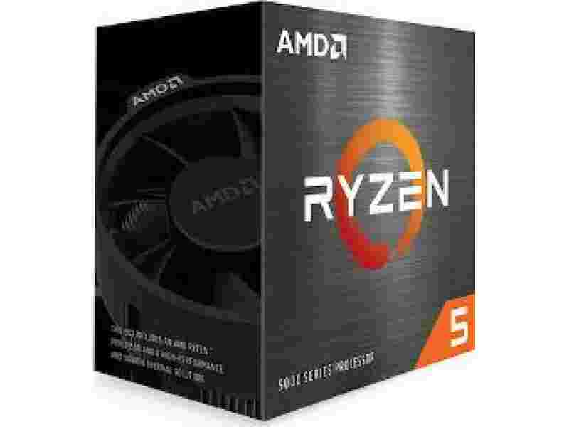 AMD CPU RYZEN 5 5500, 6C/12T, 3.6-4.2GHz, CACHE 3MB L2+16MB L3, SOCKET AM4, BOX, FAN, 3YW.