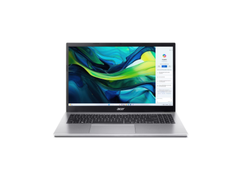 ACER NB ASPIRE GO 15 AG15-42P-R7G8, 15.6" IPS FHD 1920x1080, AMD CPU RYZEN 5 7430U, 16GB RAM, SSD 512GB M.2. NVME, AMD RADEON GRAPHICS, WIN11 HOME, PURE SILVER, 2YW/ 1YW for international travelers.