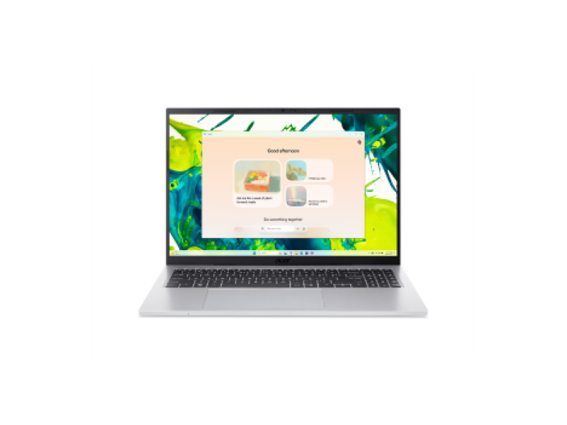 ACER NB ASPIRE GO 16 AG16-71P-911P, 16" LCD FHD 1920x1200, INTEL CPU CORE i9 13900H, 32GB RAM, SSD 1TB M.2 NVME, INTEL XE GRAPHICS, WIN11 HOME, PURE SILVER, 2YW/ 1YW for international travelers.