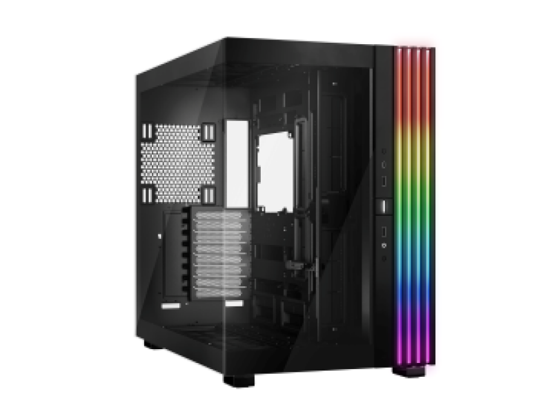 BEQUIET PC CHASSIS LIGHT BASE 900 DX BLACK BGW69,  FULL TOWER ATX, ARGB LIGHTING, W/O PSU, W/O FAN, 3YW.