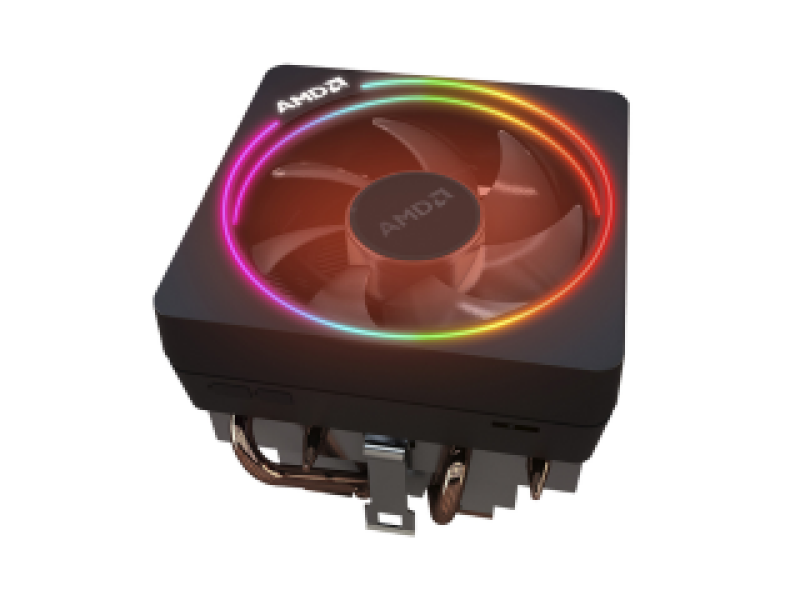 AMD CPU COOLER WRAITH PRISM RGB, 105W TDP, AMD AM4, RGB, BLACK.