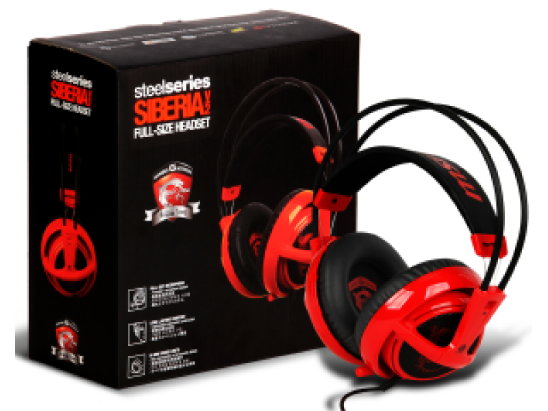 MSI HEADSET STEELSERIES SIBERIA v2 FULL SIZE, 2YW.