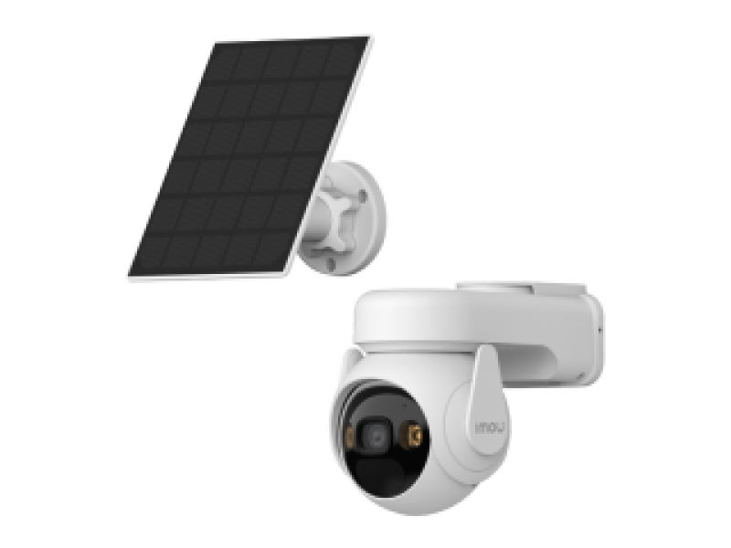 IMOU IP CAMERA CELL PT LITE KIT IPC-K9ECP-3T0WE/FSP12-TYPEC, OUTDOOR, BATTERY 5000mAh, SOLAR PANEL FSP12, 1/2.8'', 3MP CMOS, H.265/H.264, 8X DIGITAL ZOOM, IR 20M, WIFI, IP66, MICRO SD, MIC&SPEAKER, 2-WAY TALK, BUILT IN SPOTLIGHT&SIREN, 3YW.