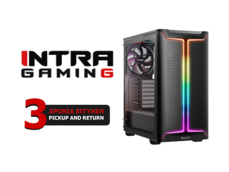 INTRA PC AMD GAMING, AMD RYZEN 7 9700X, 16GB DDR5 5600MHz, NVIDIA VGA RTX 5060 8GB, 1TB SSD NVME, LAN GB, MIDI TOWER, 650W PSU, WIN11HOME, 3YW.