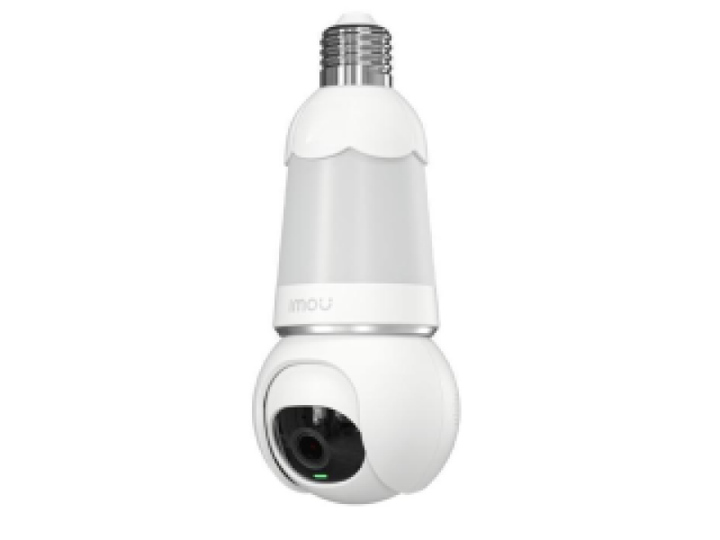 IMOU IP BULB CAMERA 5MP IPC-S6DP-5M0WEB-E27, OUTDOOR, 5MP PAN&TILT CAMERA, H.265/H.264, 8X DIGITAL ZOOM, IR 25M, WIFI 2,4GHz, MIC&SPEAKER, 2- WAY TALK, SIREN, SMART TRACKING, 3YW.