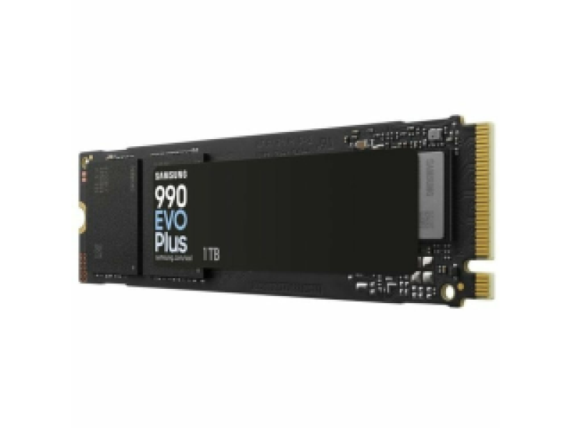 SAMSUNG SSD M.2 NVMe PCI-E GEN4/5 1TB MZ-V9S1T0BW SERIES 990 EVO PLUS, M.2 2280, NVMe PCI-E GEN4x4/5x2, READ 7150MB/s, WRITE 6300MB/s, 5YW.