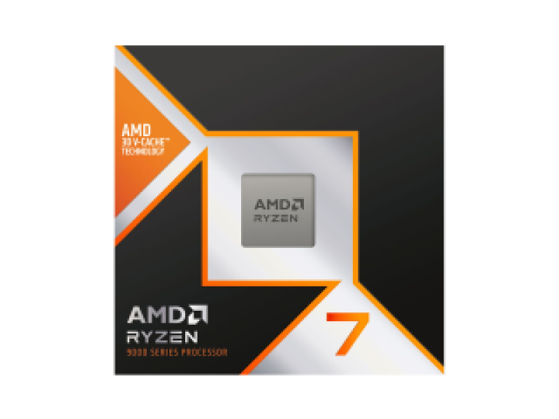 AMD CPU RYZEN 7 9700X, 8C/16T, 3.8-5.5GHz, CACHE 8MB L2+32MB L3, SOCKET AM5, GPU, BOX, 3YW.