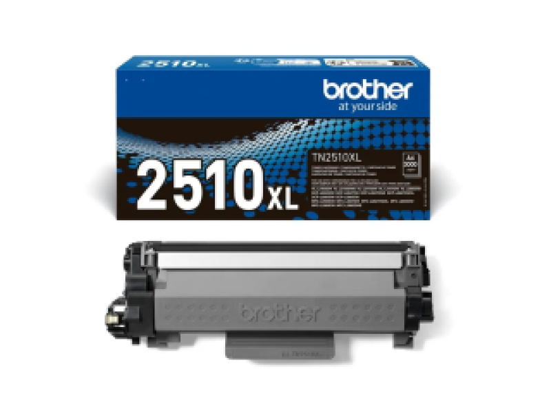 BROTHER TONER TN-2510XL Black, 3000 pages (L2400DW, L2400DWE, L2445DW, L2447DW, L2620DW, L2627DW, L2627DWE, L2627DWXL, L2660DW, L2665DW, L2800DW, L2827DW, L2827DWXL, L2835DW, L2860DW, L2860DWE).