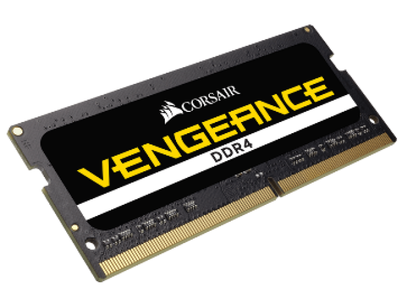 CORSAIR RAM SODIMM XMS4 8GB CMSX8GX4M1A3200C22, DDR4, 3200MHz, LATENCY 22-22-22-53, 1.20V, VENGEANCE, BLACK, LTW.