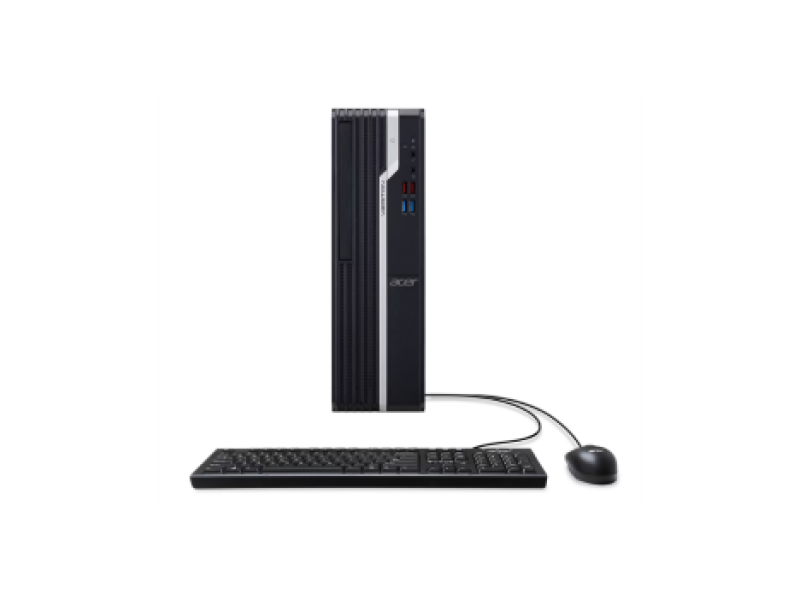 ACER DESKTOP BUSINESS VERITON VX2680G, INTEL PENTIUM GOLD G6605, 8GB DDR4, 256GB SSD NVME, 1TB HDD, INTEL UHD GRAPHICS, GR KEYBOARD & MOUSE, GB LAN, MINI TOWER-DESKTOP, 180W PSU, WIN11PRO, 2YW for consumers/ 1YW for professionals.