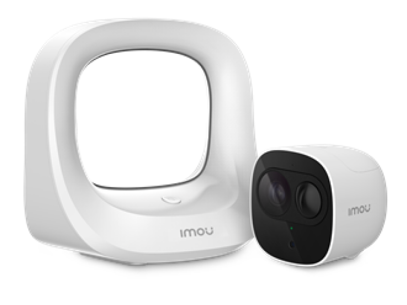 IMOU IP CAMERA CELL PRO (1 HUB + 1 CAM) KIT-WA1001-300/1-B26E, OUTDOOR, CAM: 1/2.7" 2M CMOS, ICR, H.265/H.264, FHD 2MP (20FPS), 16X DIGITAL ZOOM, IR 10M, PIR, 2,4GHZ WIFI, IP65, MIC&SPEAKER, RECHARGABLE BATTERY, HUB: WIFI, ETHERNET, 3YW