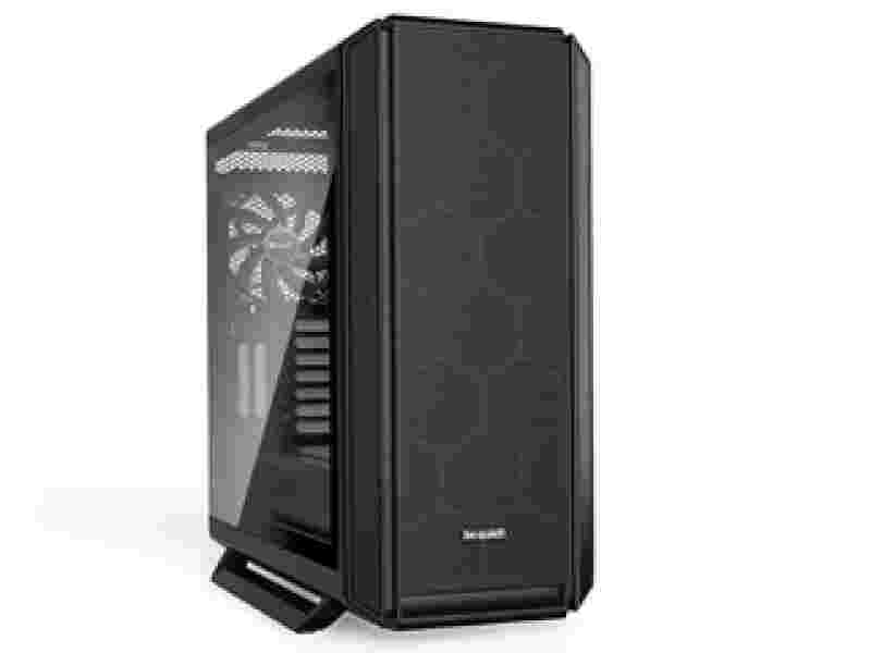 BEQUIET PC CHASSIS SILENT BASE 802 WINDOW BLACK BGW39, MIDI TOWER ATX, W/O PSU, Front: 2x Pure Wings 2 140mm, Rear: 1x Pure Wings 2 140mm, 3YW.