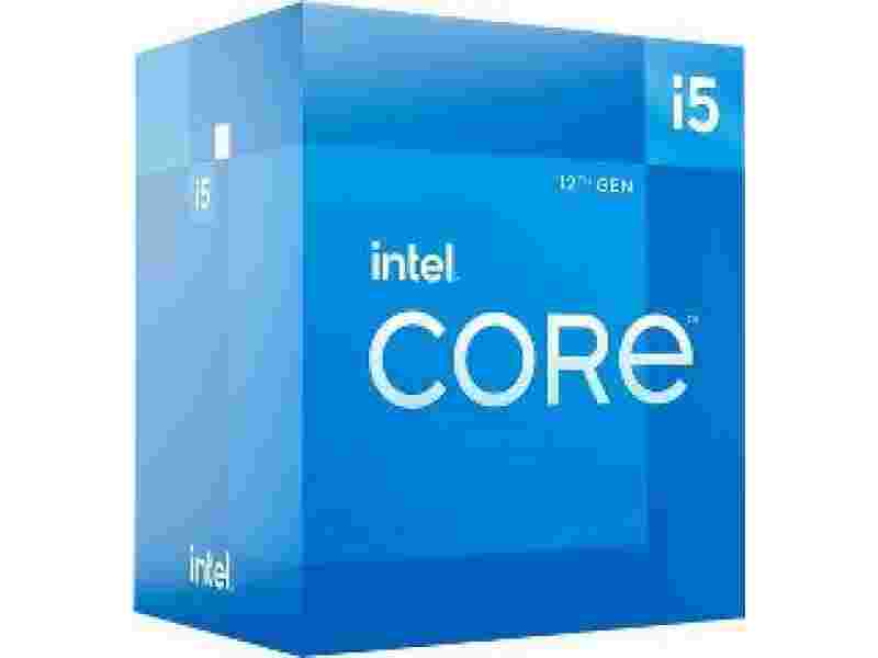 INTEL CPU CORE i5 12400F, 6C/12T, 2.50GHz, CACHE 18MB, SOCKET LGA1700 12th GEN, BOX, FAN, 3YW.